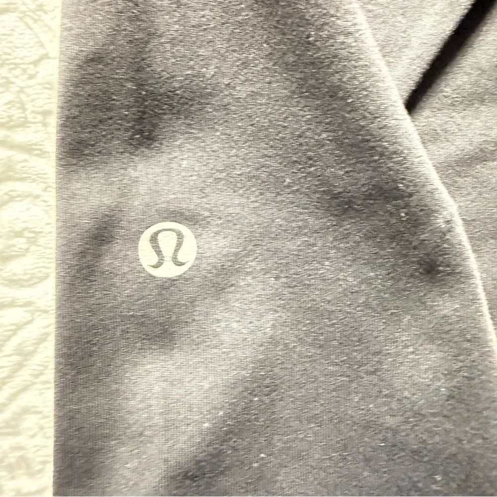 Lululemon Black Leggings Colorblock Waistband Size 4
